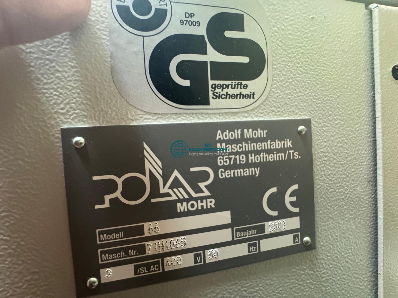 Polar 66 snijmachine
